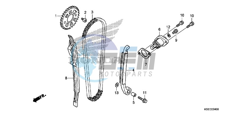 CAM CHAIN/TENSIONER