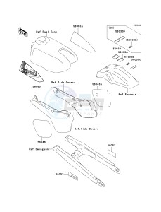 KX 60 [KX60] (B15-B19) [KX60] drawing LABELS-- KX60-B17- -