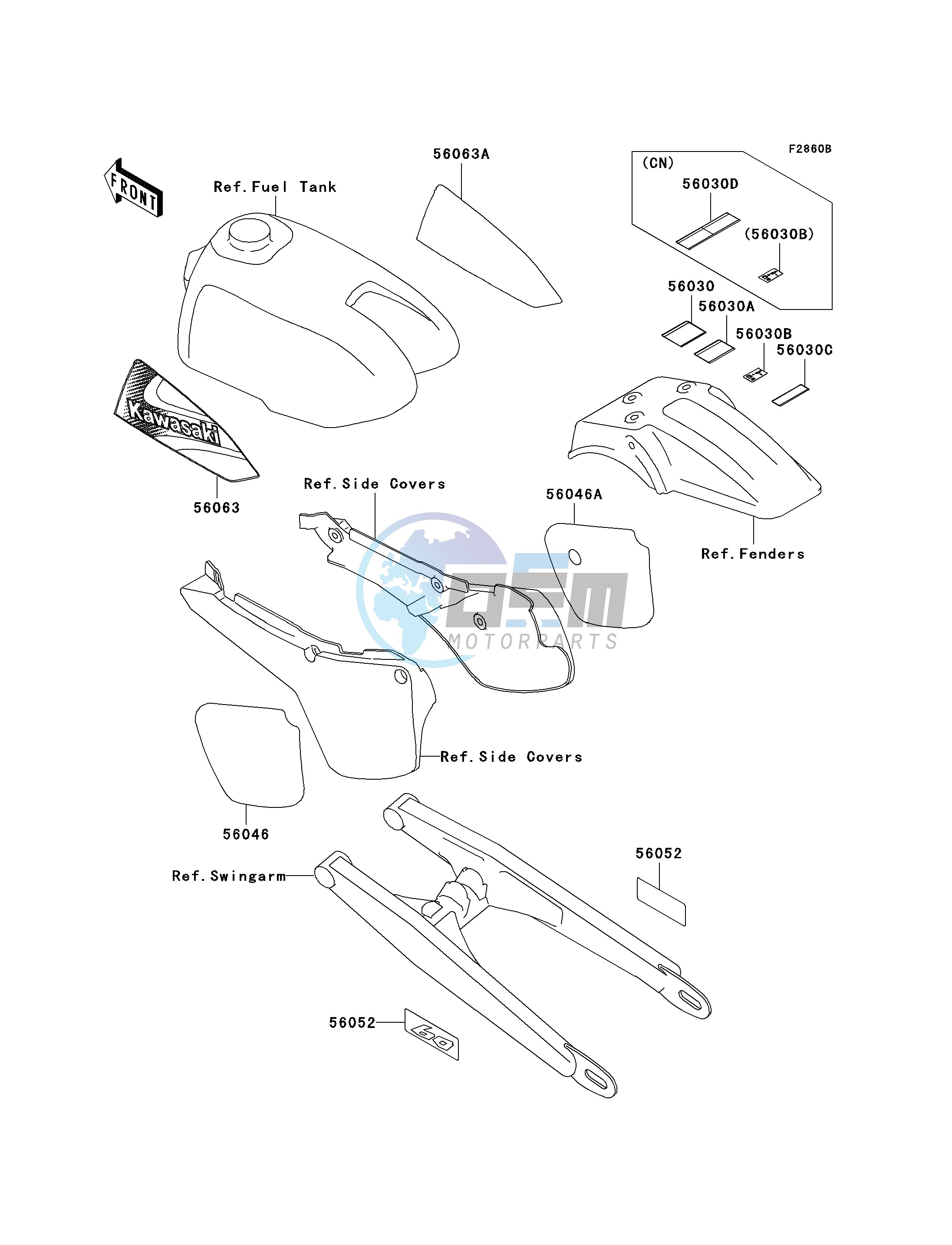 LABELS-- KX60-B17- -