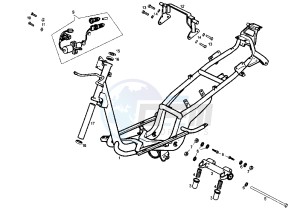 PREDATOR O2 - 50 cc drawing FRAME