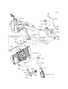 ER-6F_ABS EX650FCF XX (EU ME A(FRICA) drawing Water Pipe