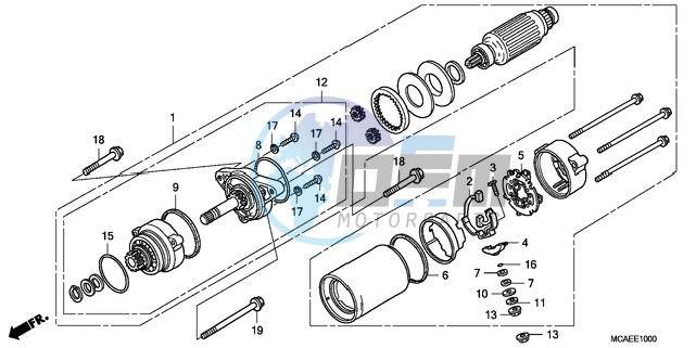 STARTER MOTOR