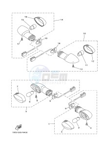 MT07A MT-07 ABS 700 (BU21) drawing FLASHER LIGHT