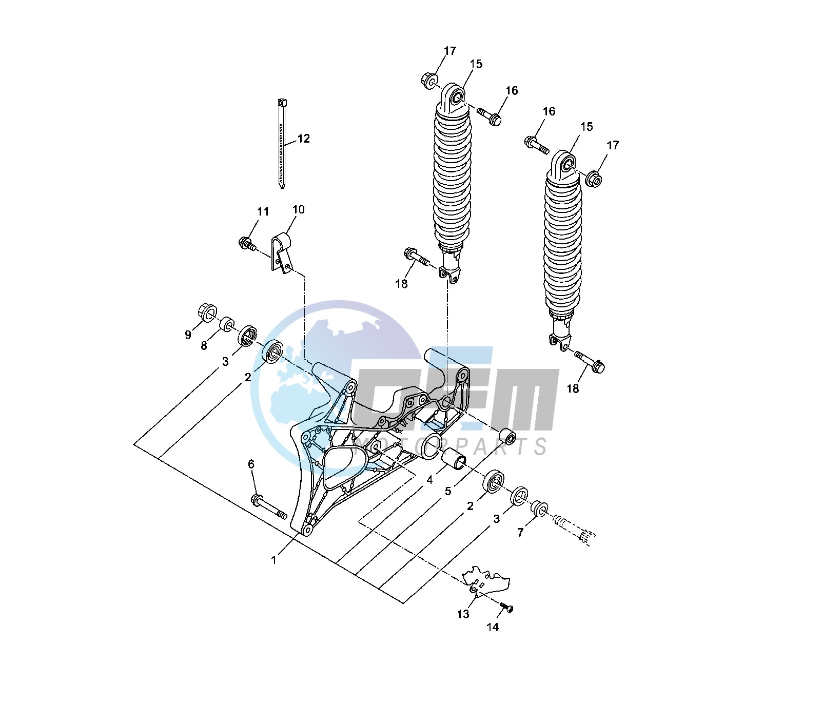 REAR SHOCK ABSORBER