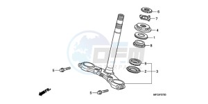 CB600FAA E / ABS MKH drawing STEERING STEM