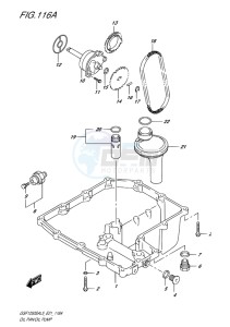 GSF-1250S ABS BANDIT EU drawing OIL PAN-OIL PUMP