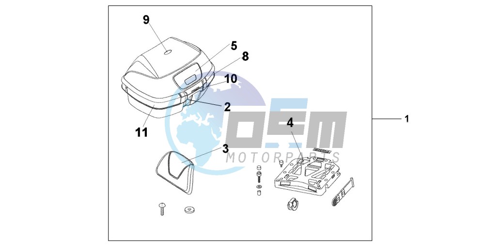 TOP BOX 45L