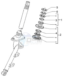 ET4 125 Leader drawing Steering bearing ball tracks