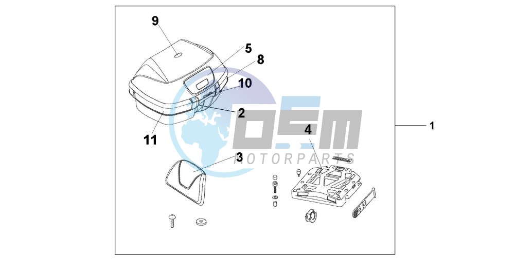 TOP BOX 45L