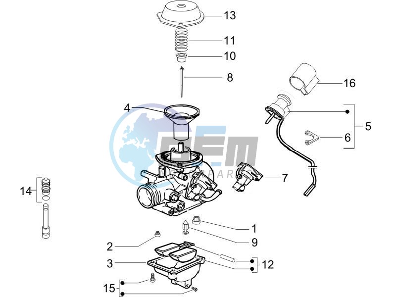 Carburetors components