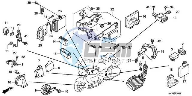 CONTROL UNIT (AIRBAG)