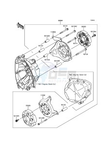 Z800_ABS ZR800BEF FR GB XX (EU ME A(FRICA) drawing Accessory(Engine Guard)