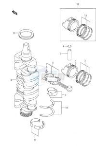 DF 90 drawing Crankshaft