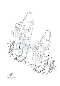 YXE700ES YXE70WPSG WOLVERINE R-SPEC EPS SE (BN52) drawing SEAT