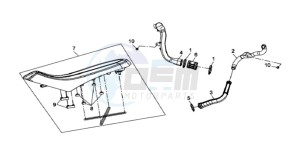 QUAD LANDER 300S ENTRY drawing BUDDYSEAT