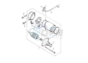 XVZ TF ROYAL STAR VENTURE 1300 drawing STARTING MOTOR