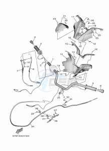 CZD300-A XMAX 300 (BY37) drawing STARTER