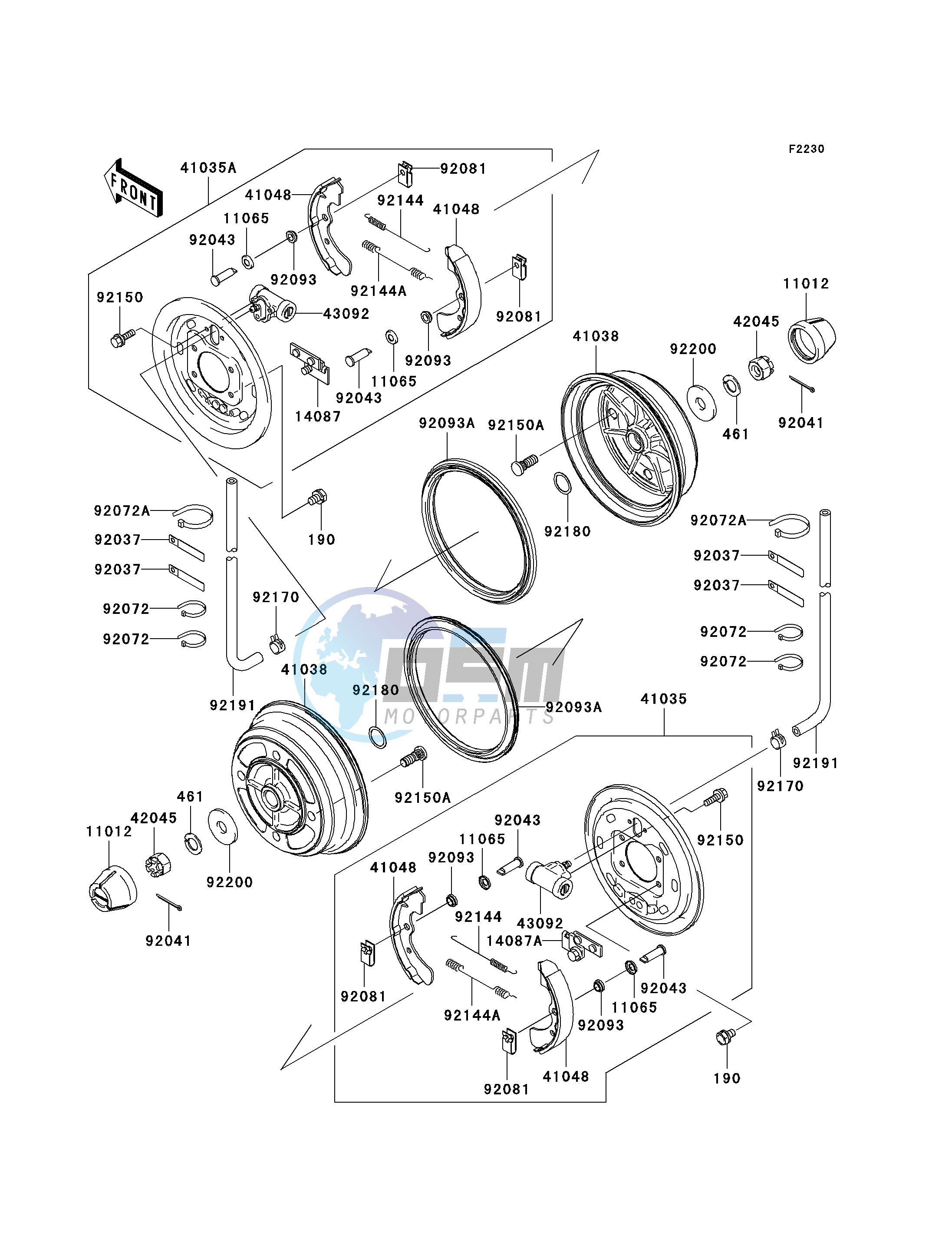 FRONT HUBS_BRAKES