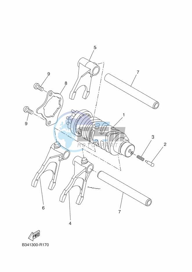 SHIFT CAM & FORK