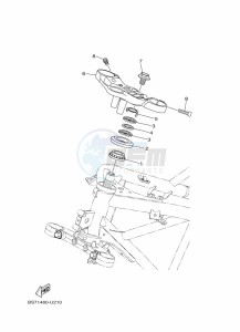 YZF250-A (B6P6) drawing STEERING