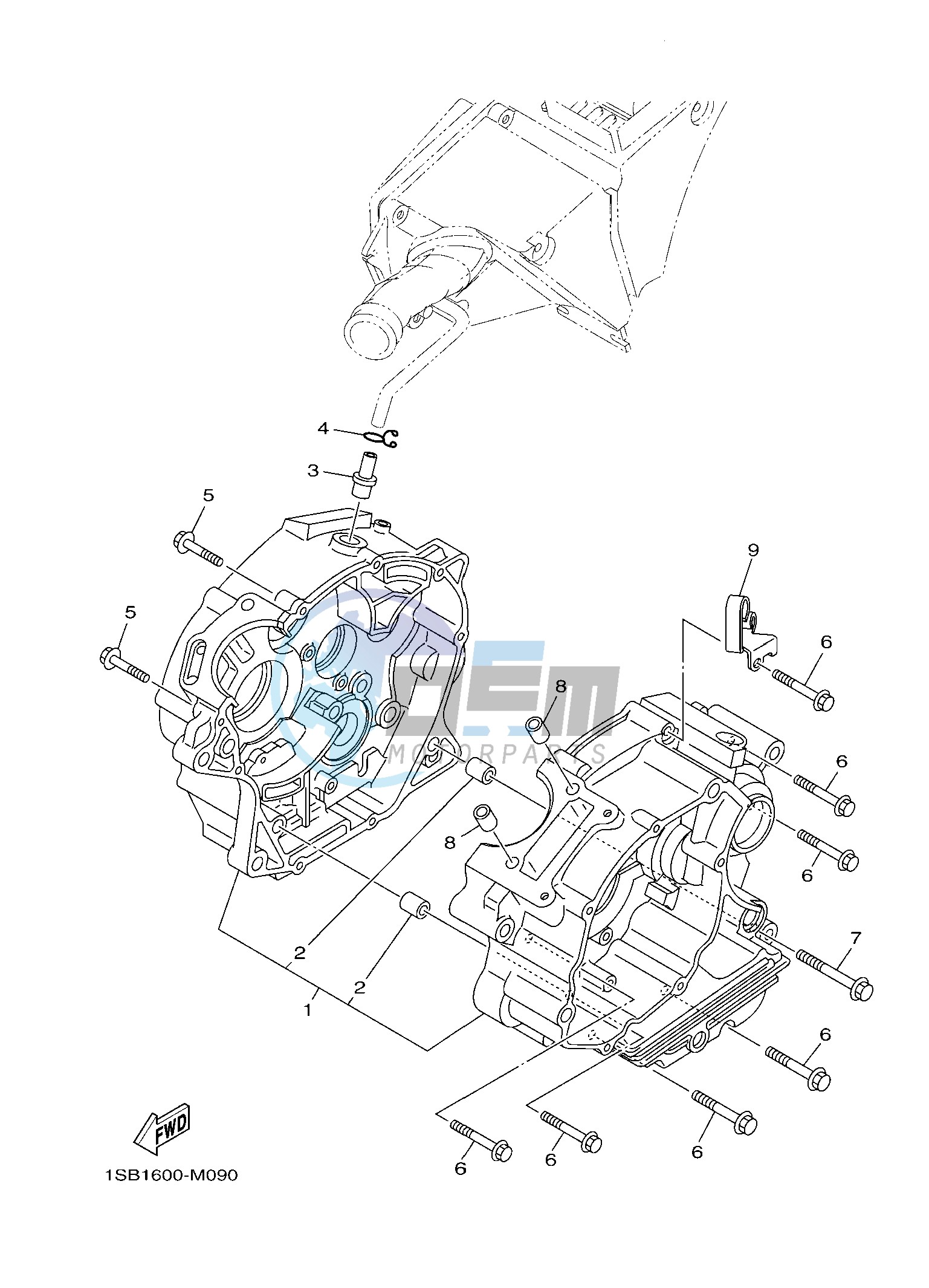 CARTER CRANKCASE