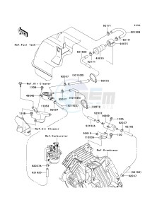 KAF 400 C [MULE 610 4X4 HARDWOODS GREEN HD] (C6F-C9F) C9F drawing FUEL PUMP