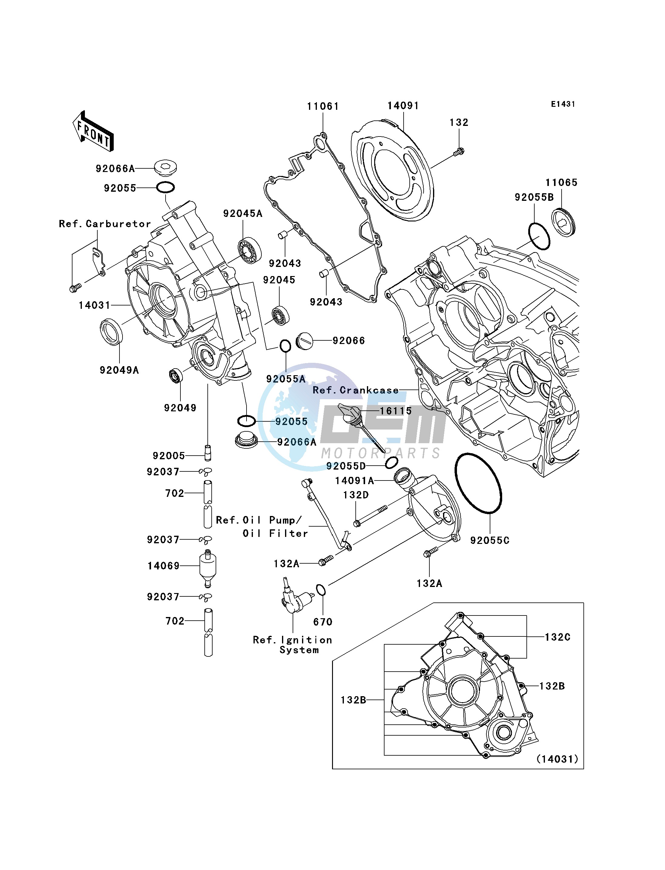 ENGINE COVER-- S- -