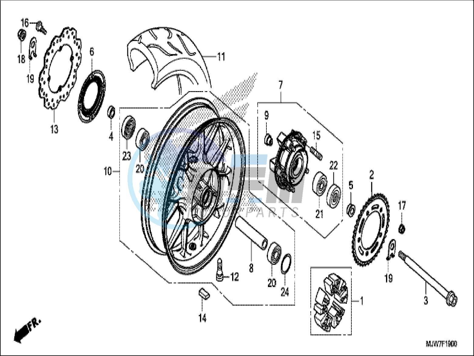 REAR WHEEL