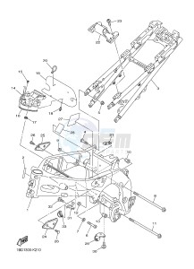 FZ8-SA 800 FZ8-S ABS (1BDA 1BDB) drawing FRAME