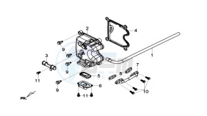 GTS 125I drawing CYLINDER HEAD COVER