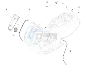 LXV 150 (NAFTA) drawing Front shield