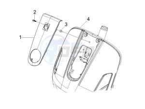 GT 250 ie 60 deg (Euro 3) UK drawing Front shield