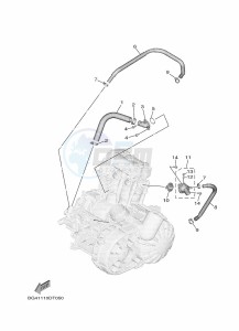 YXE850ENS YXE85WPLK (B8K8) drawing WATER PUMP