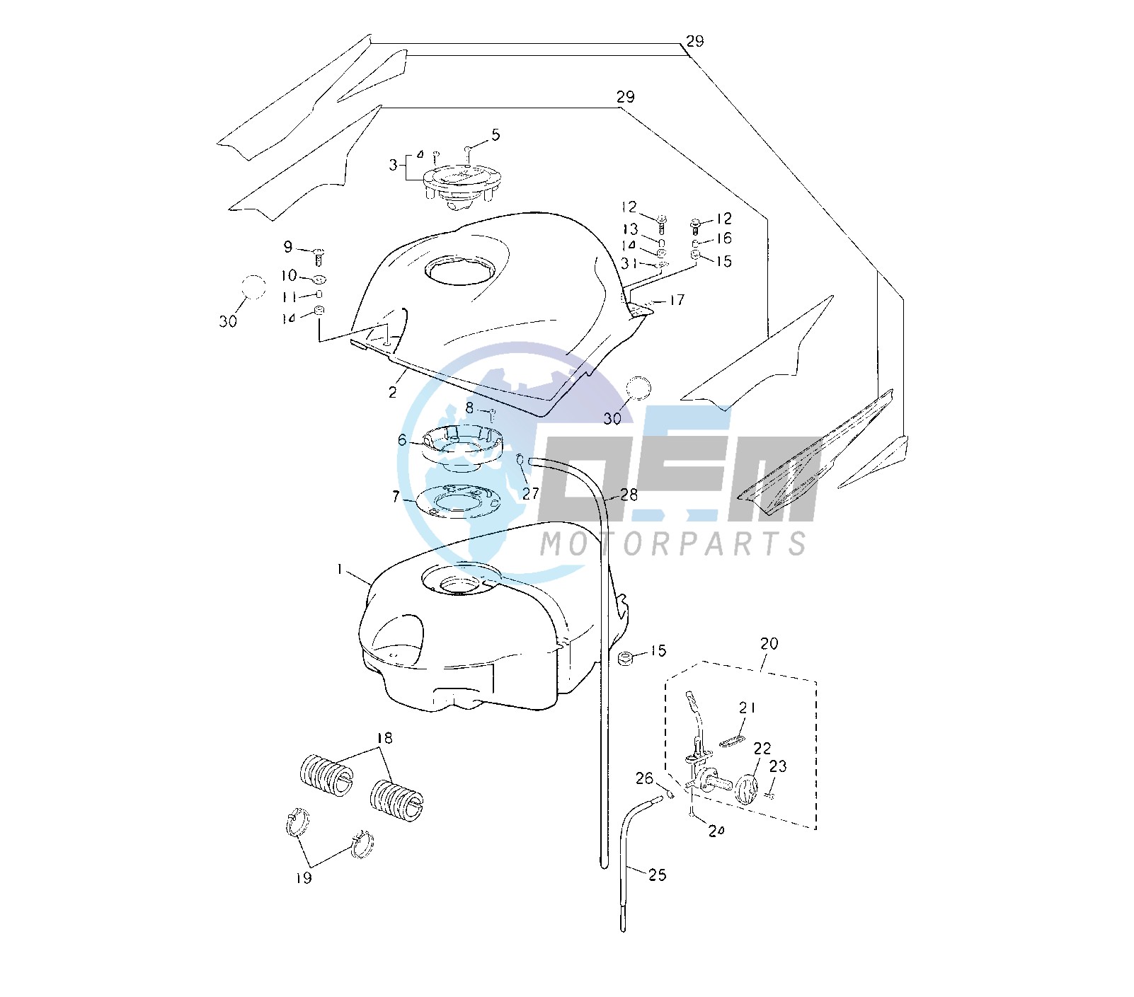 FUEL TANK 2AS1