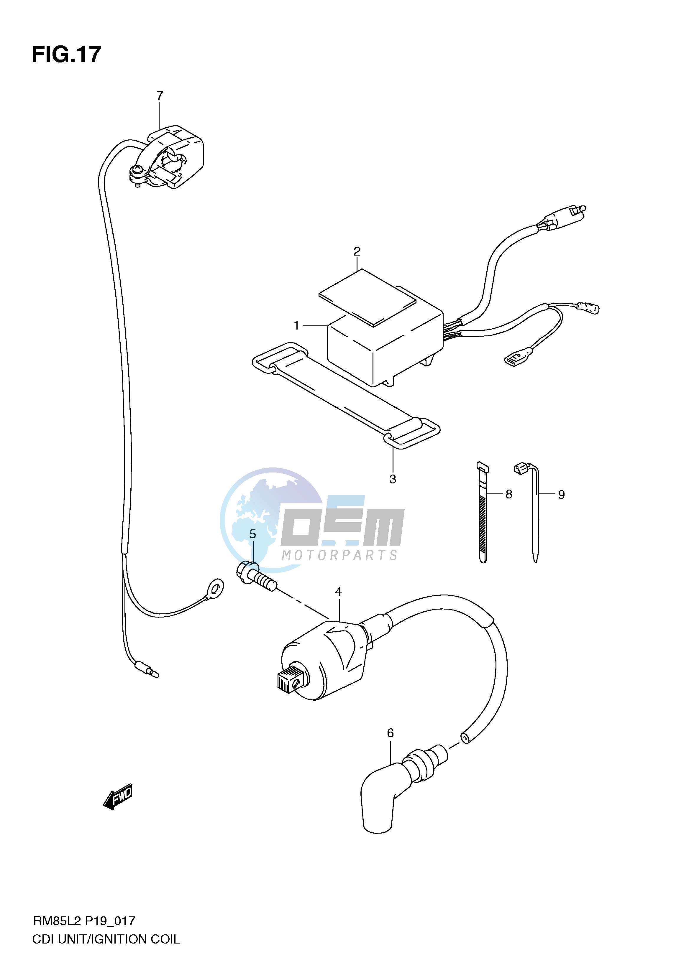 CDI UNIT - IGNITION COIL