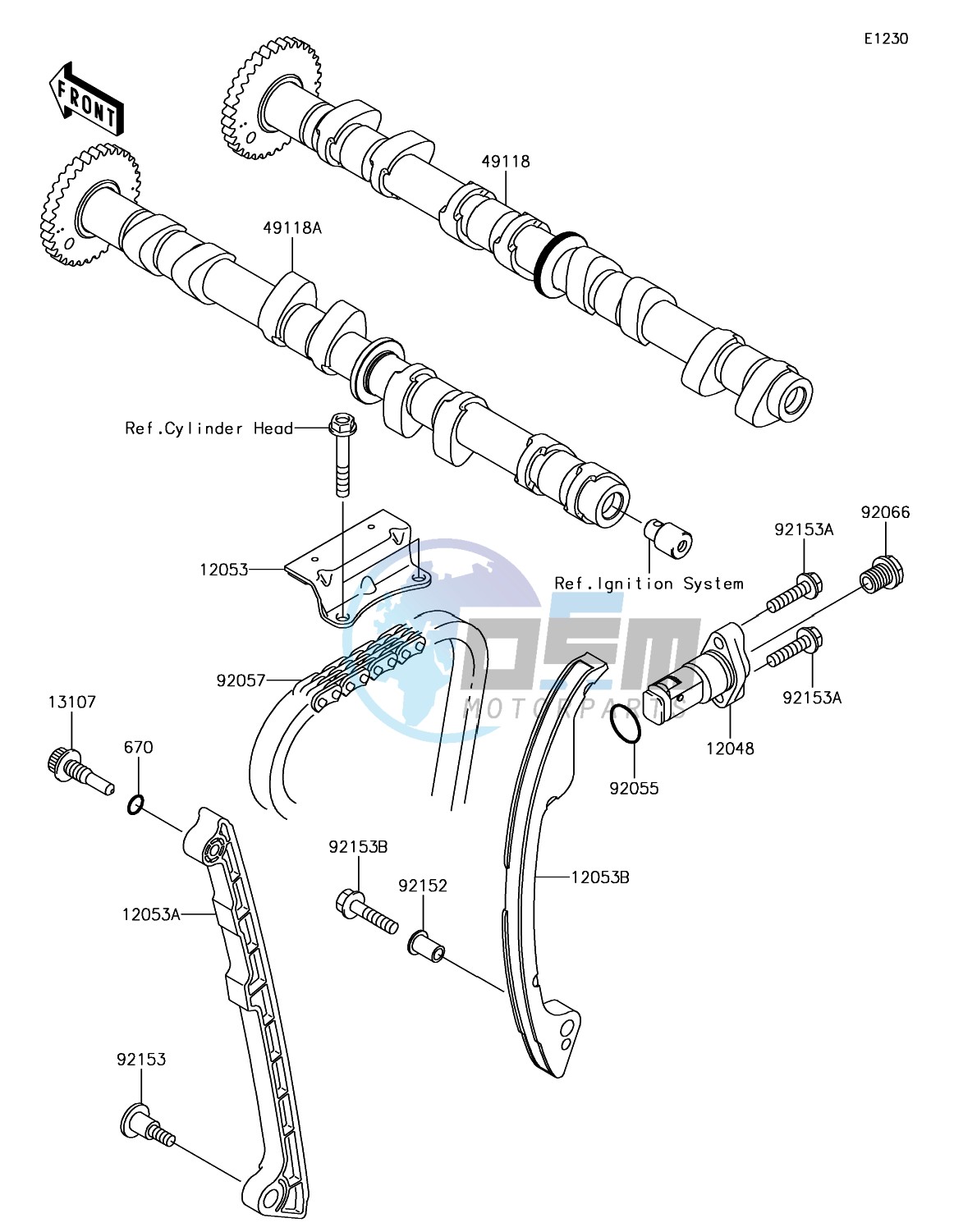 Camshaft(s)/Tensioner