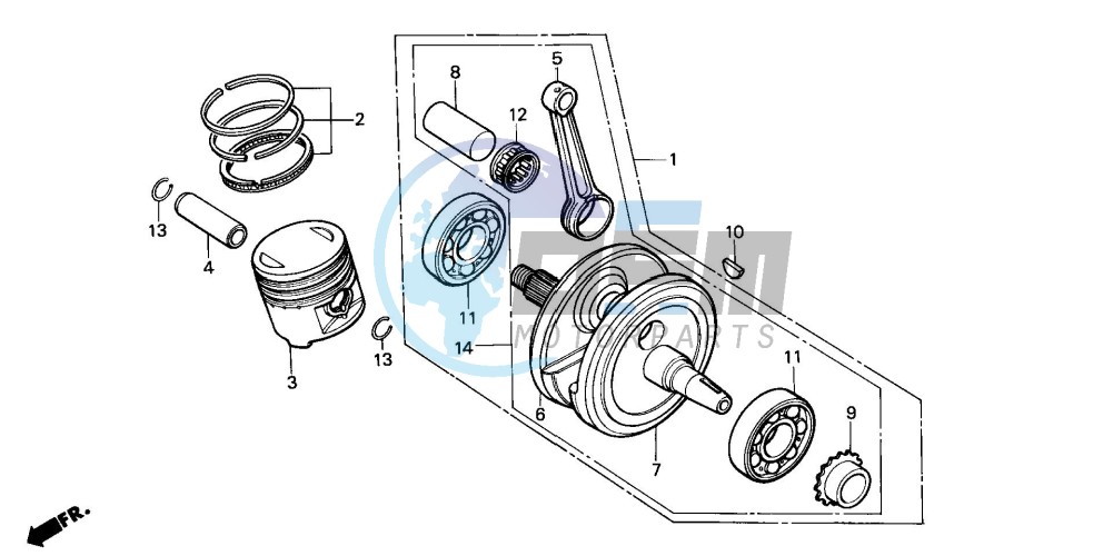 CRANKSHAFT/PISTON