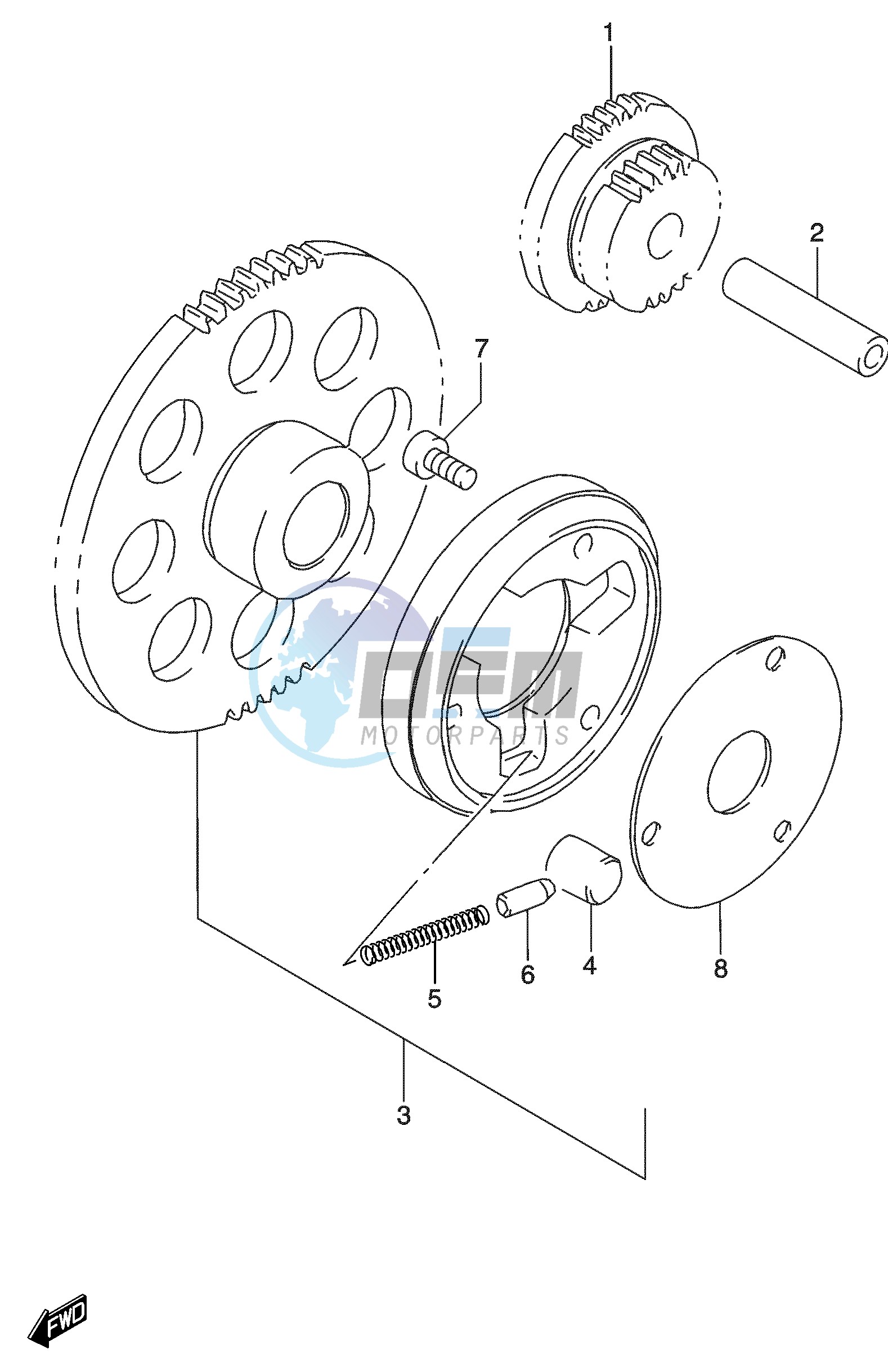 STARTER CLUTCH