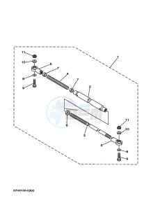 FL250DETU drawing STEERING-ACCESSORY-2