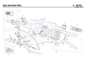 RS2 MATRIX PRO 50 drawing CONTROLS -  STEER