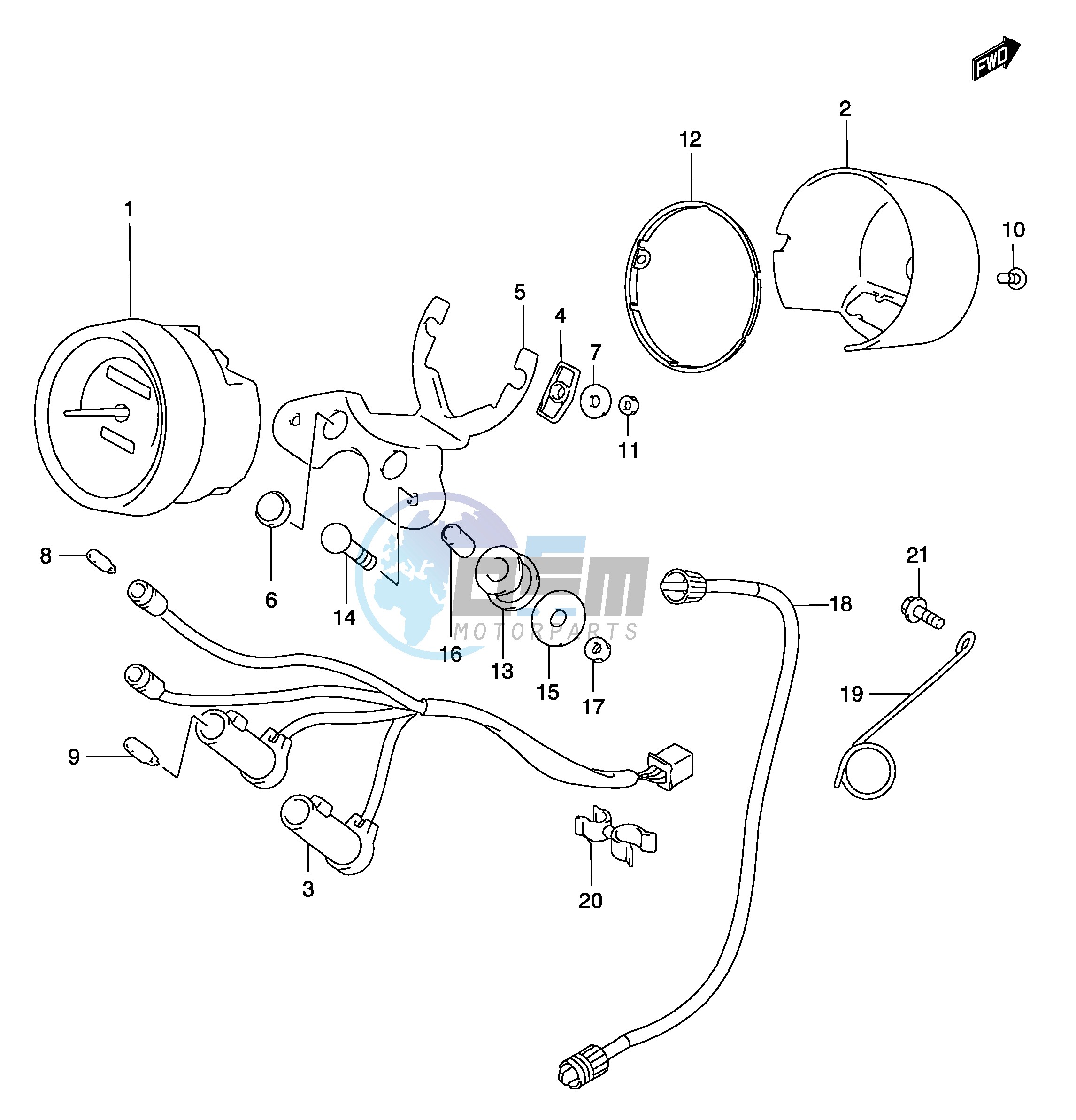 SPEEDOMETER (MODEL K3)