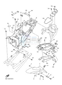 XJ6F 600 DIVERSION F (BS11 BS12) drawing FENDER