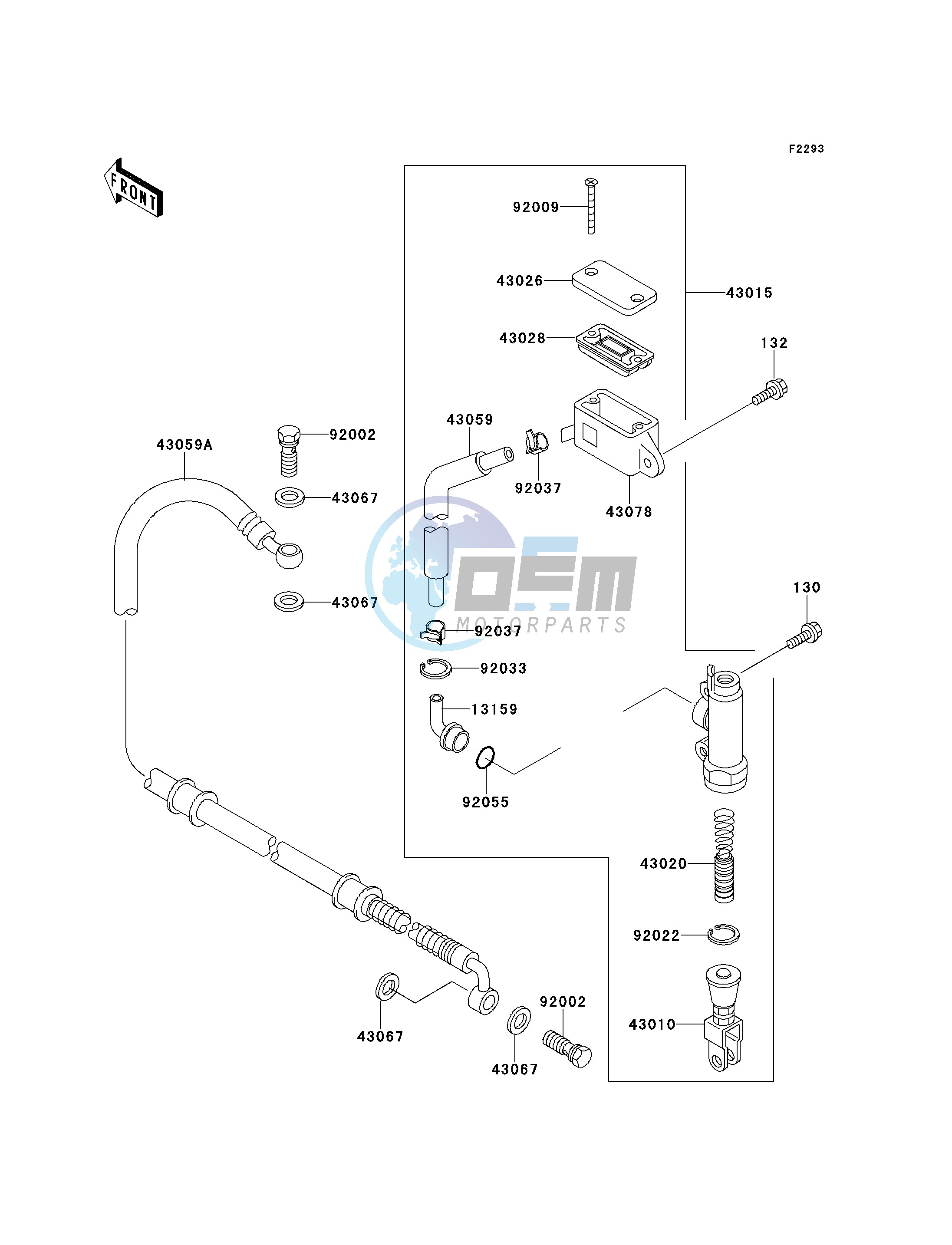 REAR MASTER CYLINDER