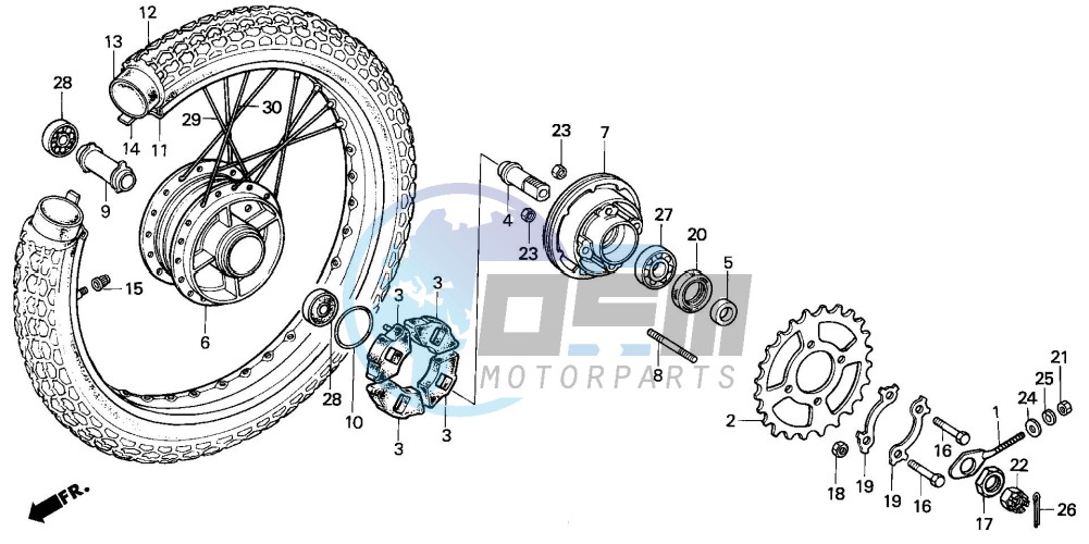 REAR WHEEL