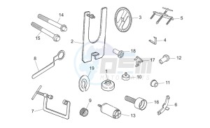 V 11 Cafe Ballabio 1100 drawing Specific tools II