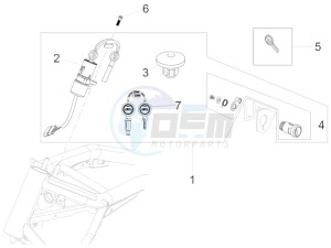 Audace 1400 1380 drawing Locks