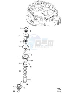 PASSING 125 drawing Cooling Water Pump