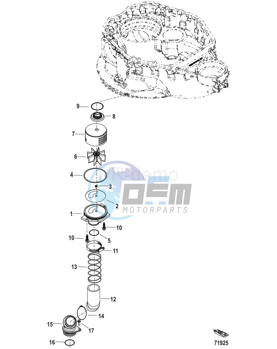 Cooling Water Pump