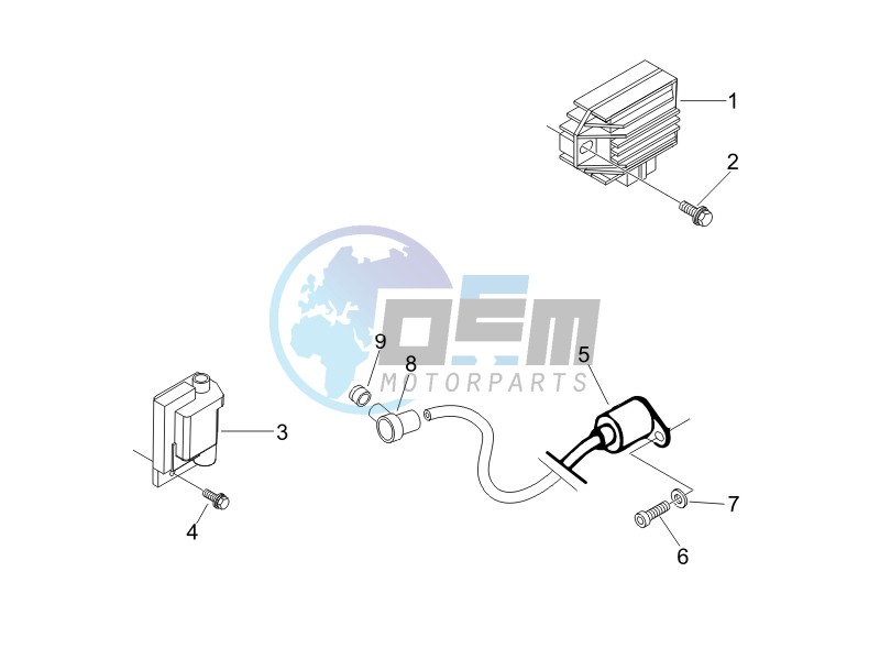 Voltage Regulators -ECU - H.T. Coil