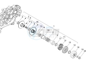 Runner 200 VXR 4t Race e3 drawing Driven pulley